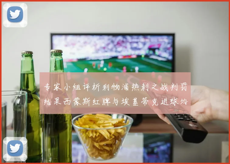 专家小组评析利物浦热刺之战判罚结果西蒙斯红牌与埃基蒂克进球均属合理